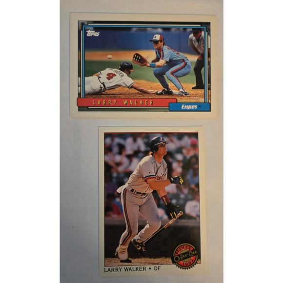 Lot of 11 Larry Walker MLB Baseball Cards - Picture 6 of 13